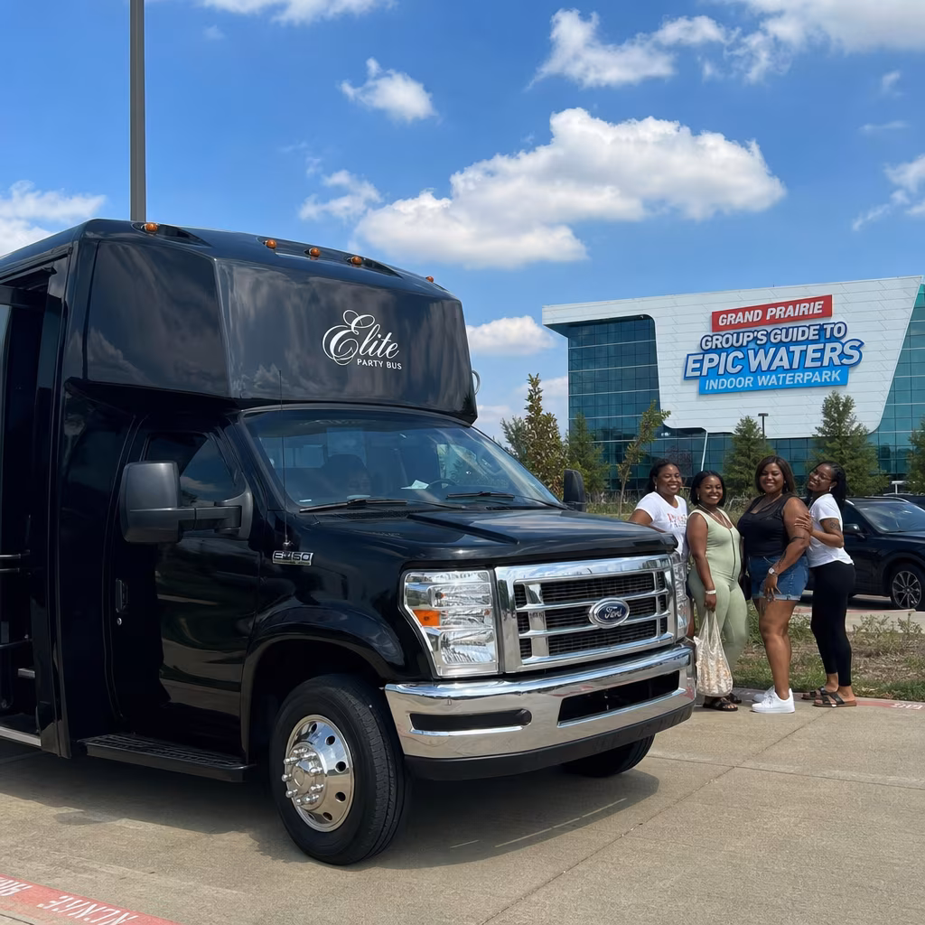 Rent a Bus to Epic Waters Indoor Waterpark in Grand Prairie
