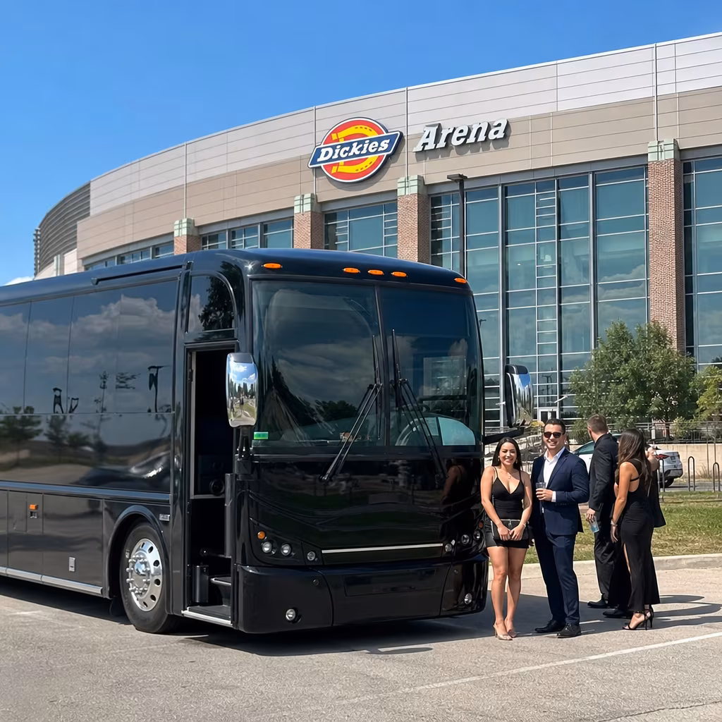 Rent a Bus to Dickies Arena
