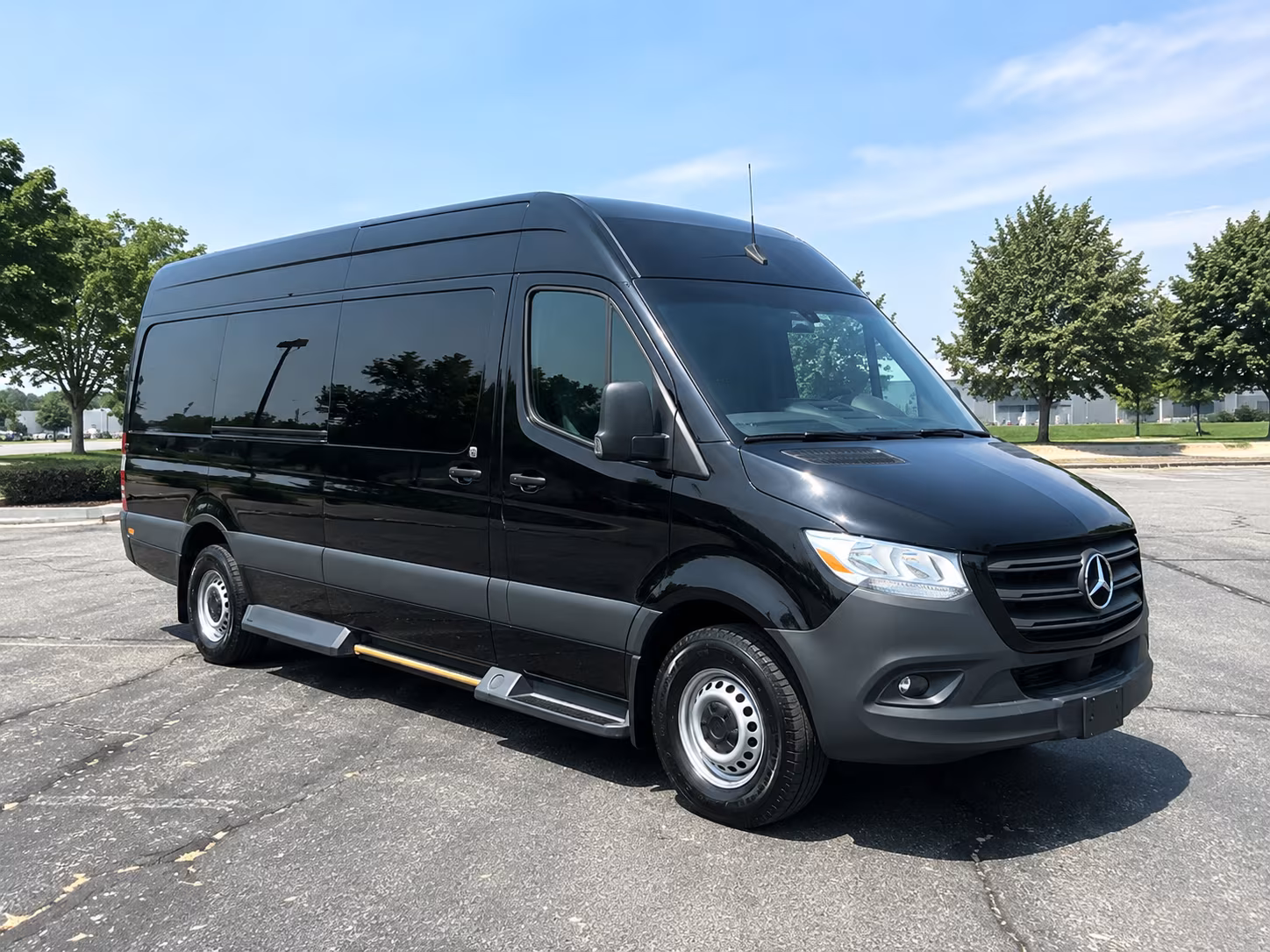 Grand Prairie Airport Shuttle & Transportation party bus exterior