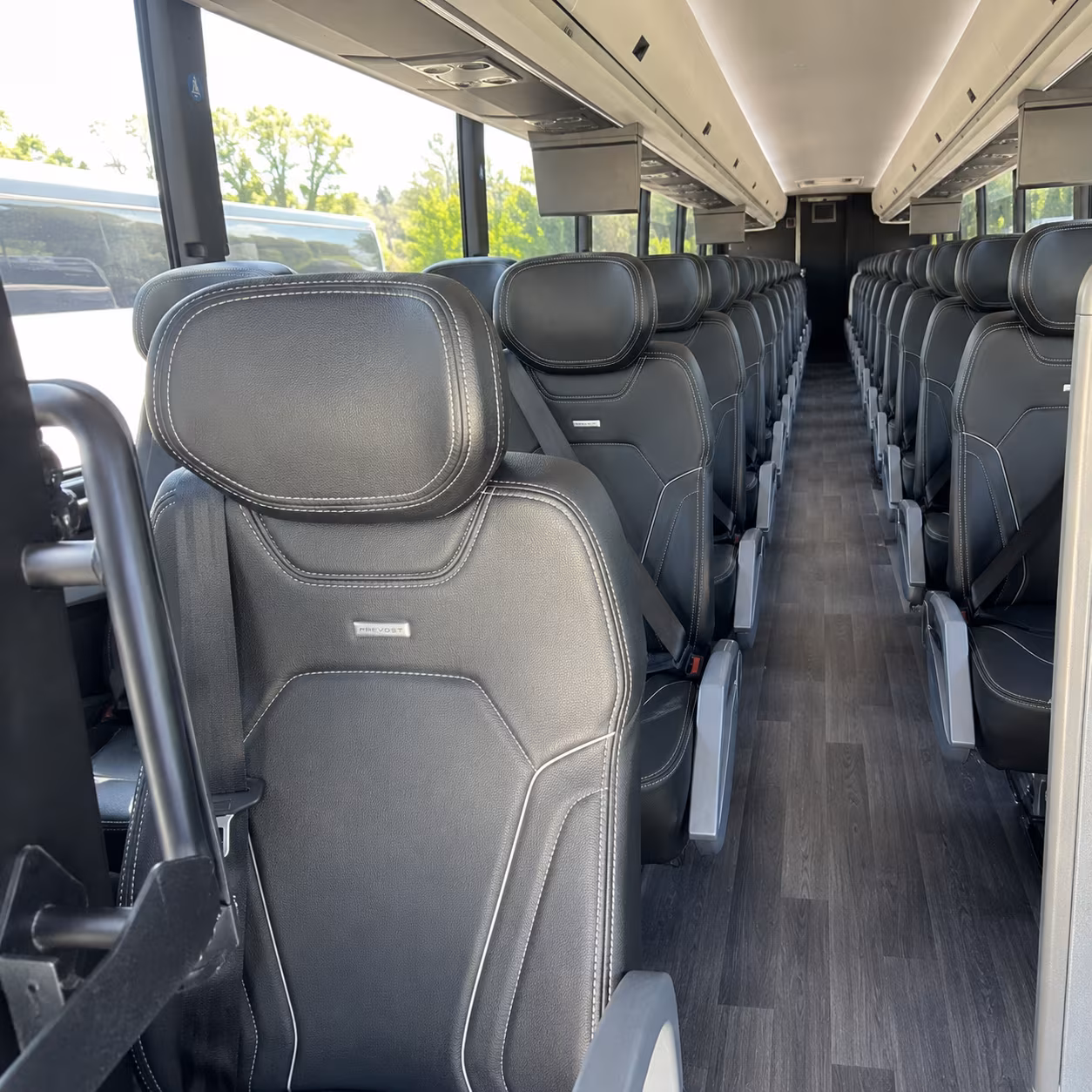 Grand Prairie Airport Shuttle & Transportation party bus exterior