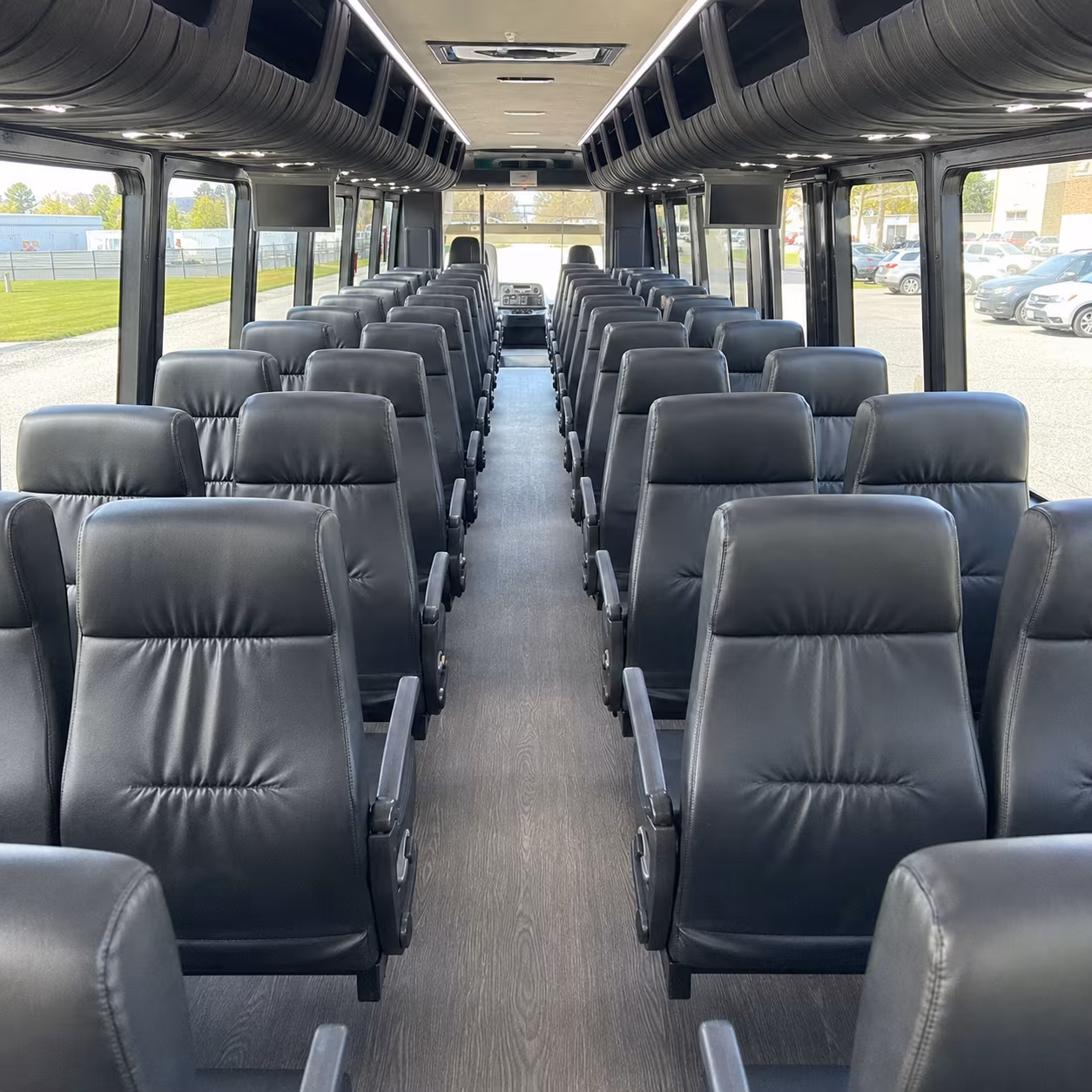 Grand Prairie Airport Shuttle & Transportation onboard seating