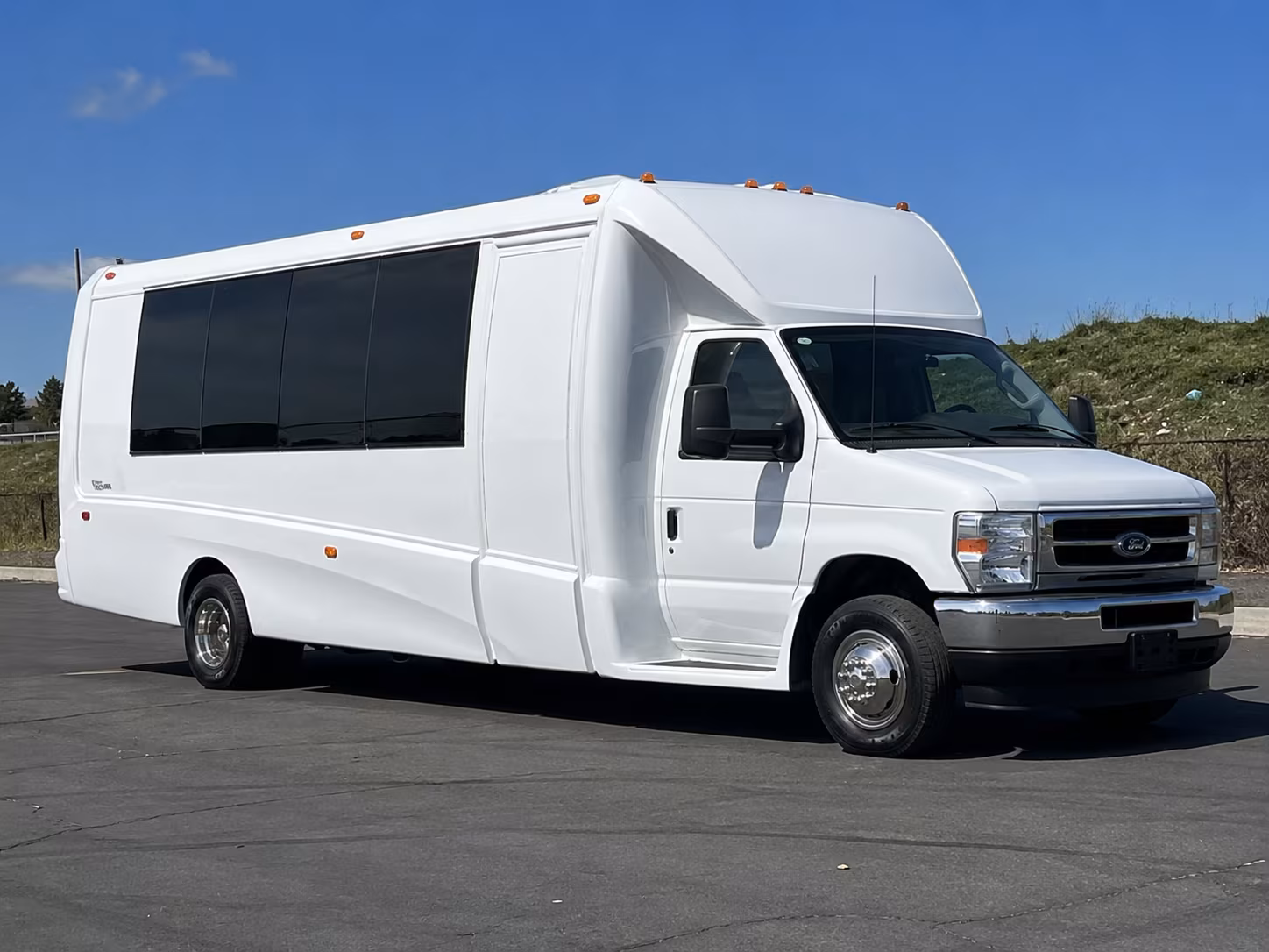 Grand Prairie Bachelor & Bachelorette Transportation party bus exterior