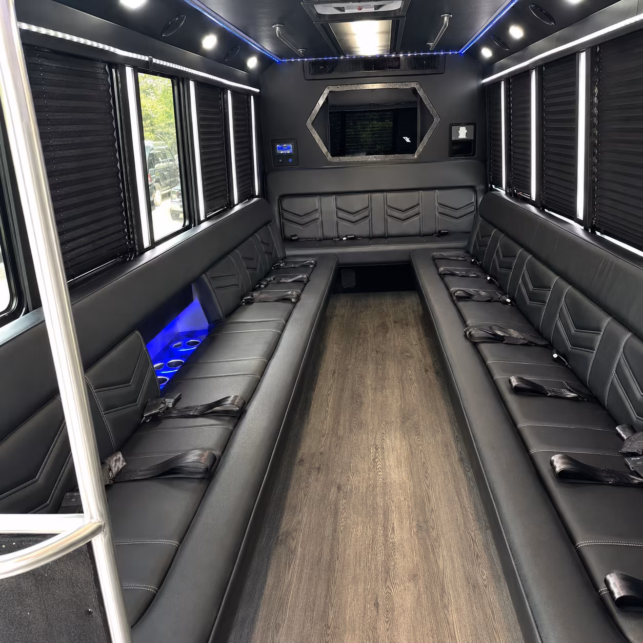 Grand Prairie Concert & Music Festival Transportation party bus exterior