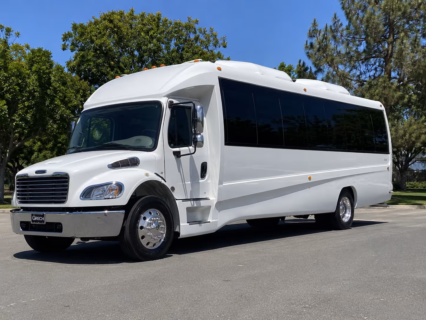 Grand Prairie Concert & Music Festival Transportation party bus interior