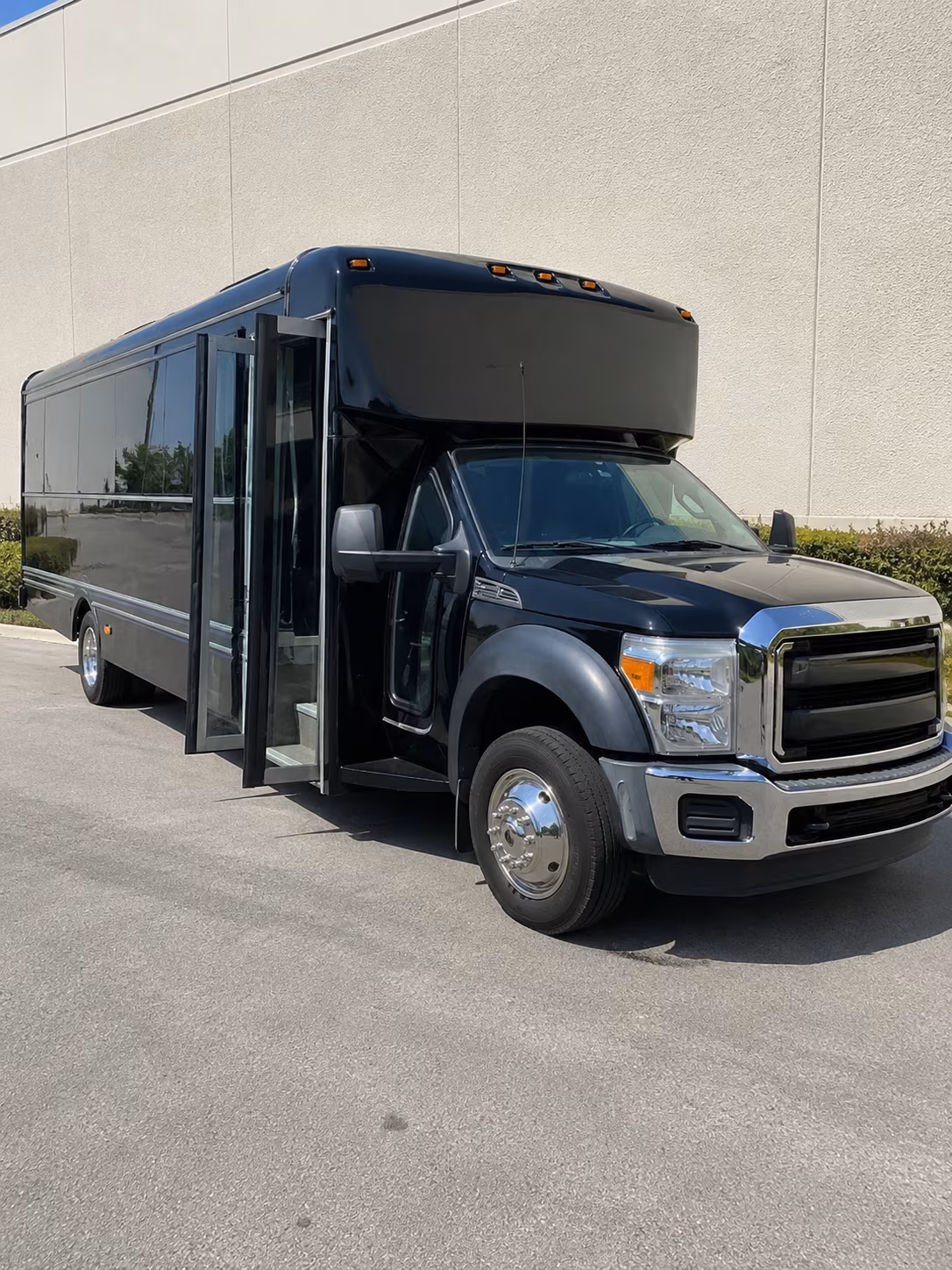 Grand Prairie Concert & Music Festival Transportation party bus exterior
