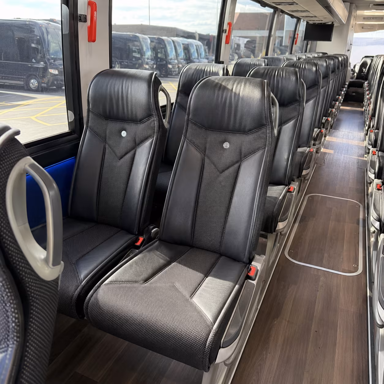 Grand Prairie Corporate Transportation onboard seating