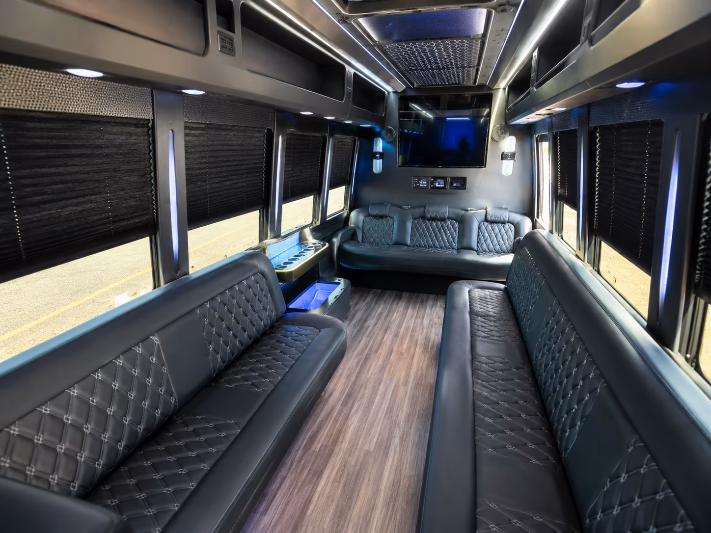 Grand Prairie Private Event Transportation onboard seating