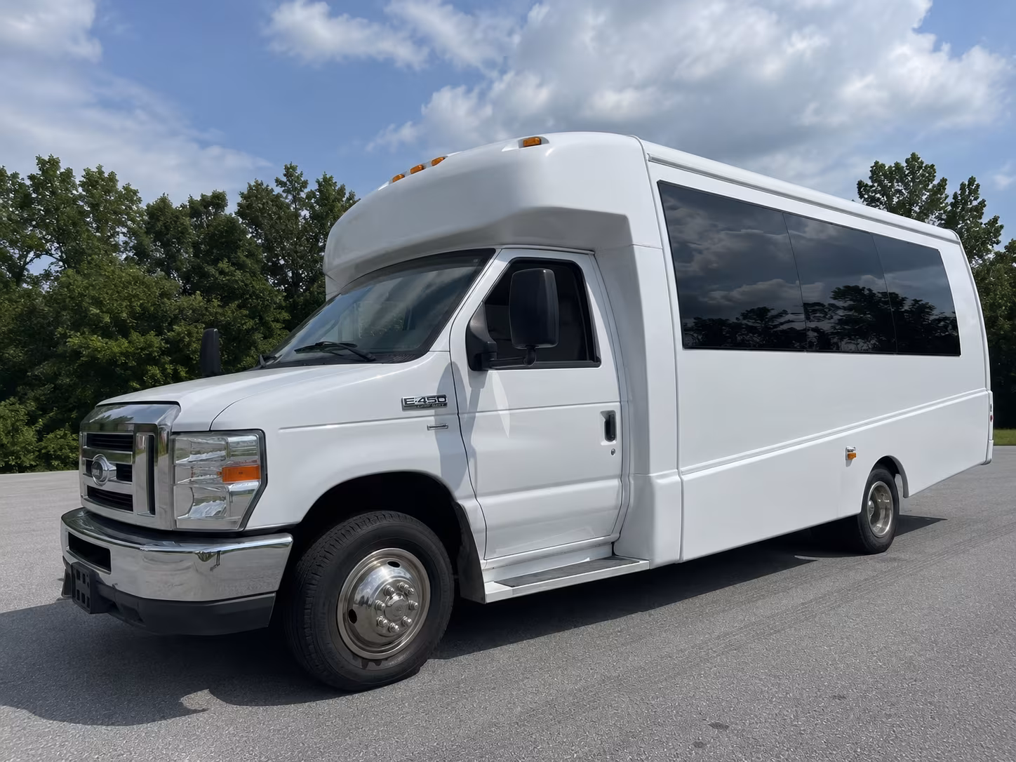Grand Prairie Private Event Transportation party bus exterior