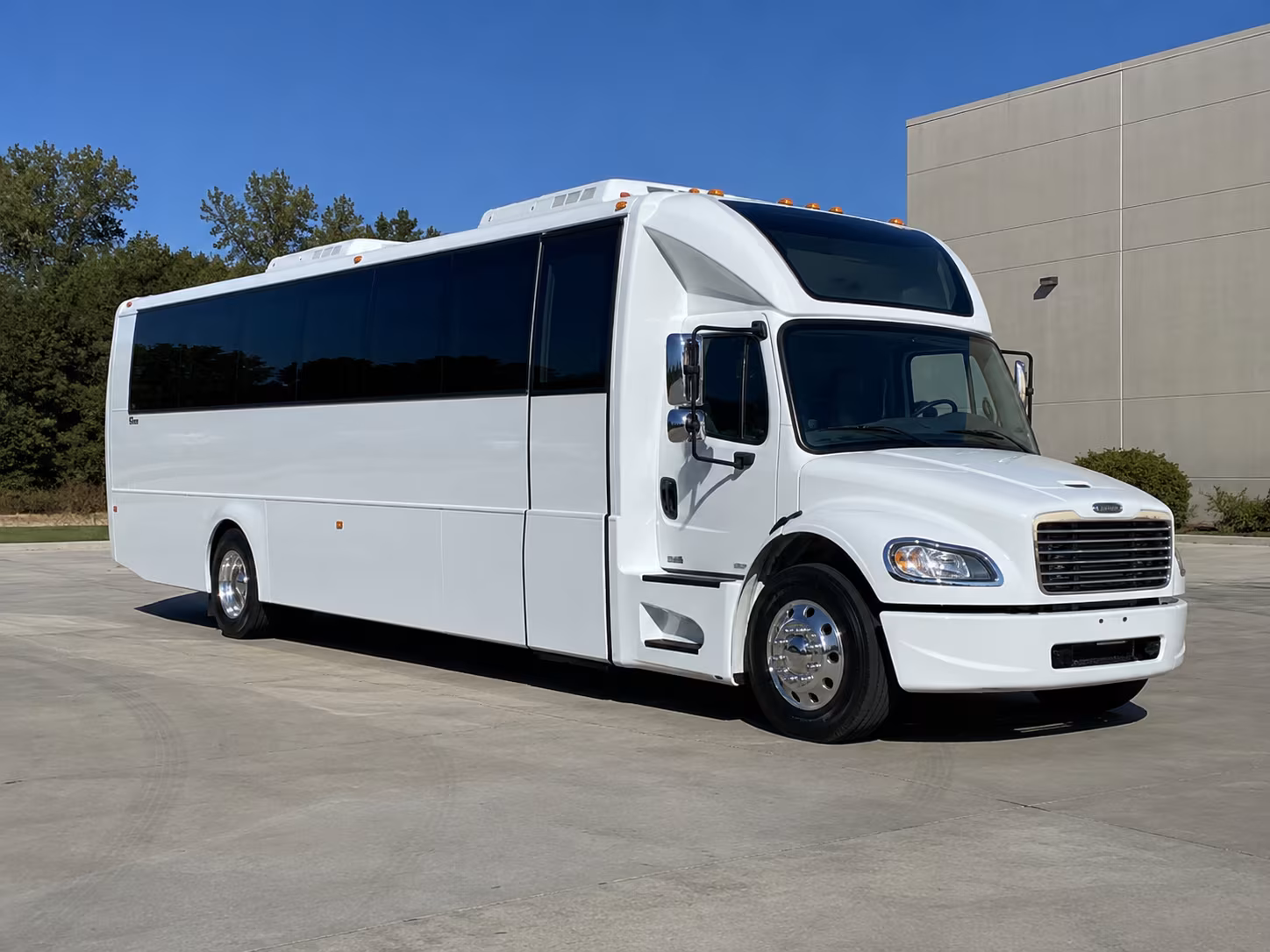 Grand Prairie Prom & Homecoming Transportation party bus exterior