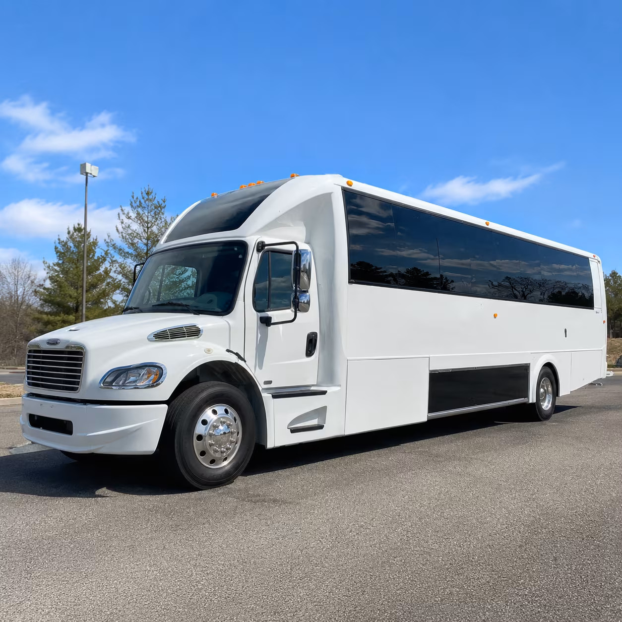 Grand Prairie Prom & Homecoming Transportation party bus exterior