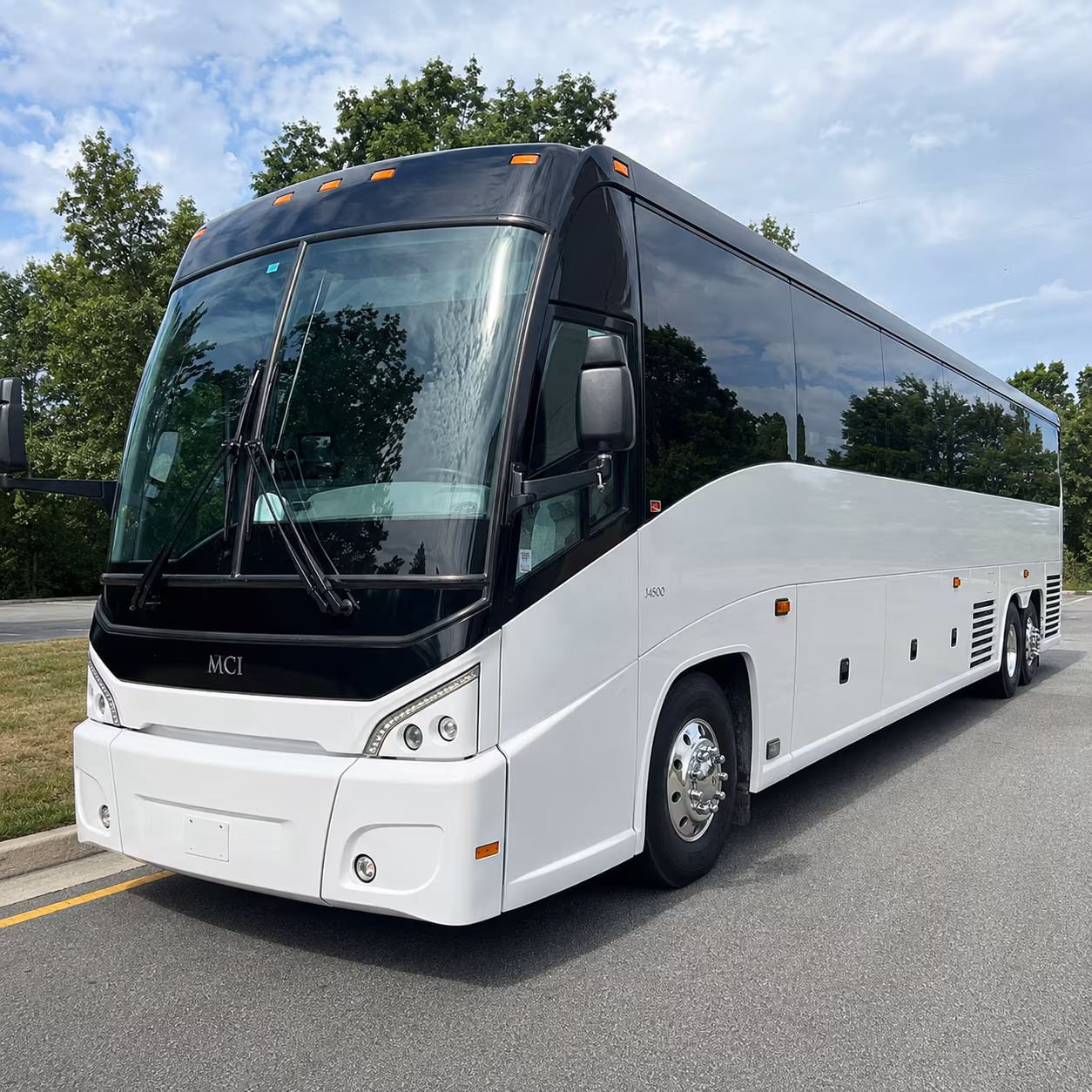 Grand Prairie School Event Transportation party bus exterior