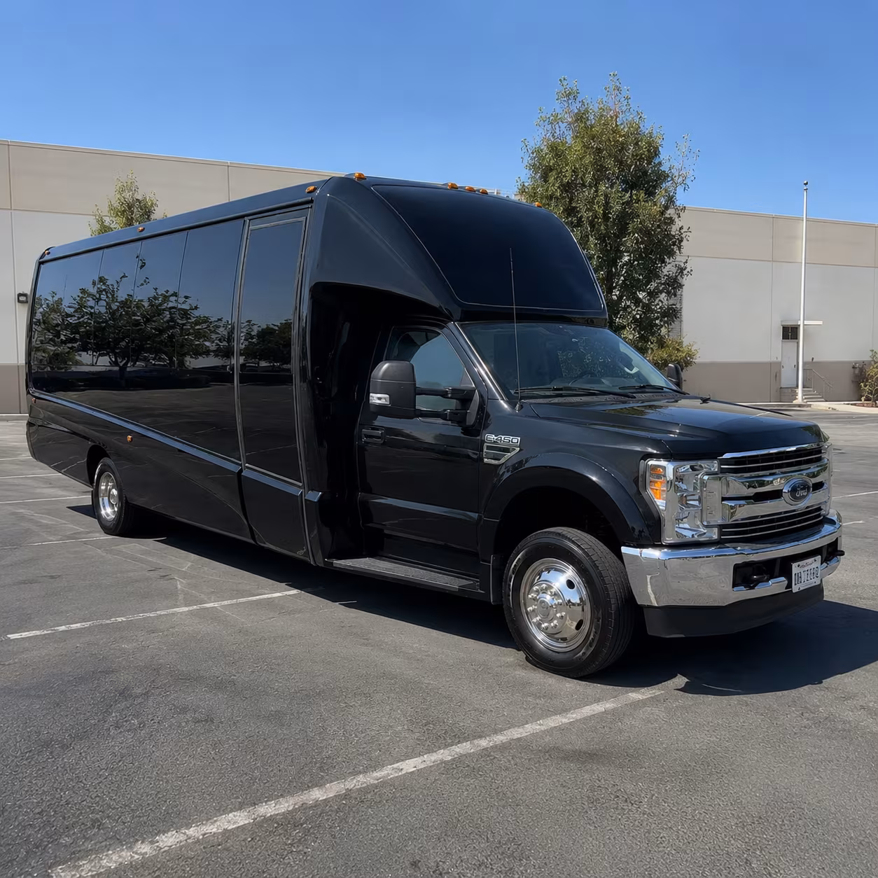 Grand Prairie Wedding Transportation party bus exterior