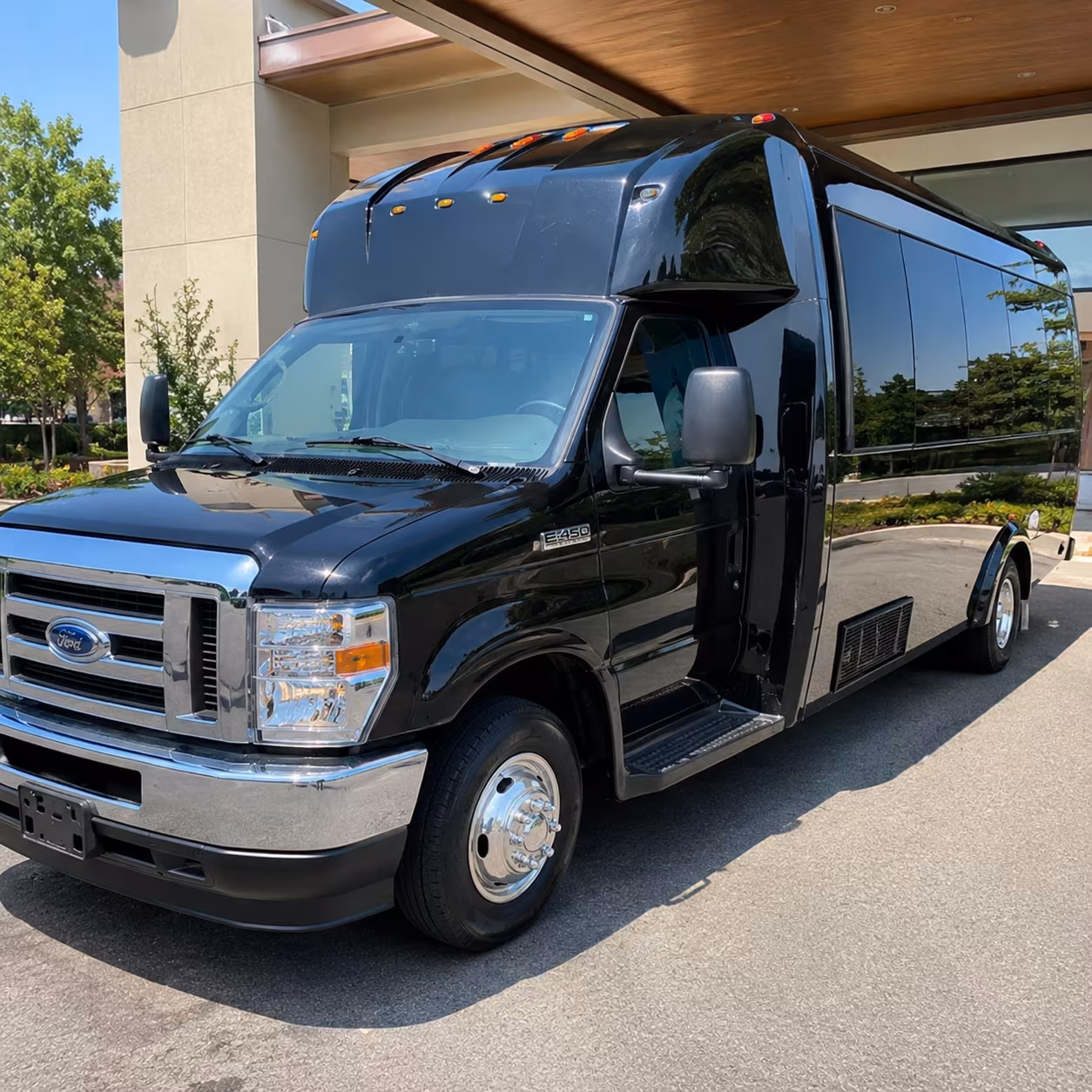 Grand Prairie Wedding Transportation party bus interior