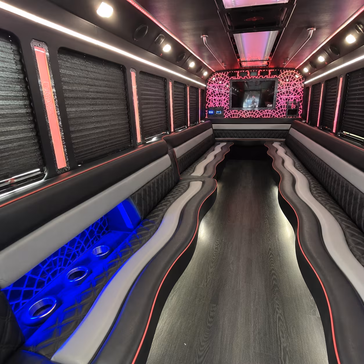 Grand Prairie Winery Tour & Pub Crawl Transportation party bus exterior