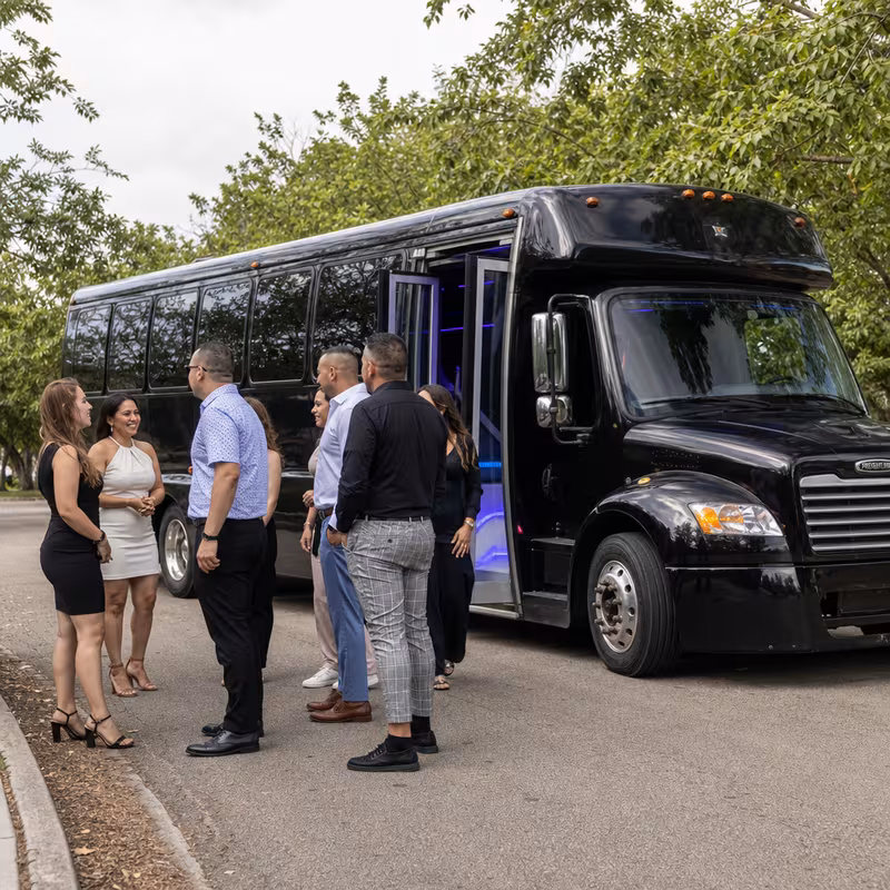 Grand Prairie Private Event Transportation fleet vehicle