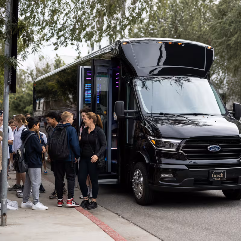 Grand Prairie School Transportation fleet vehicle