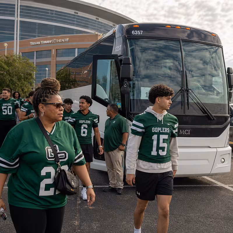 Sporting event transportation