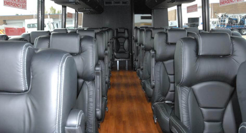 Richardson 20 Passenger Minibus Interior