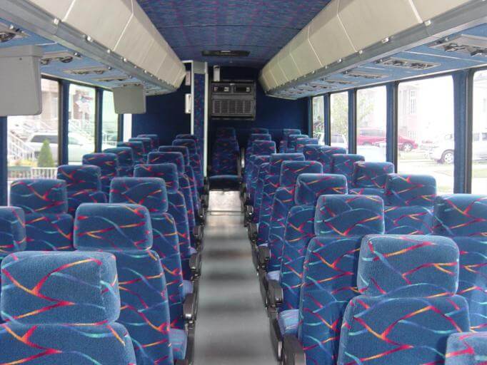 Mesquite 35 Passenger Shuttle Bus Interior