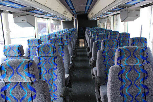 Plano 40 Passenger Coach Bus Interior