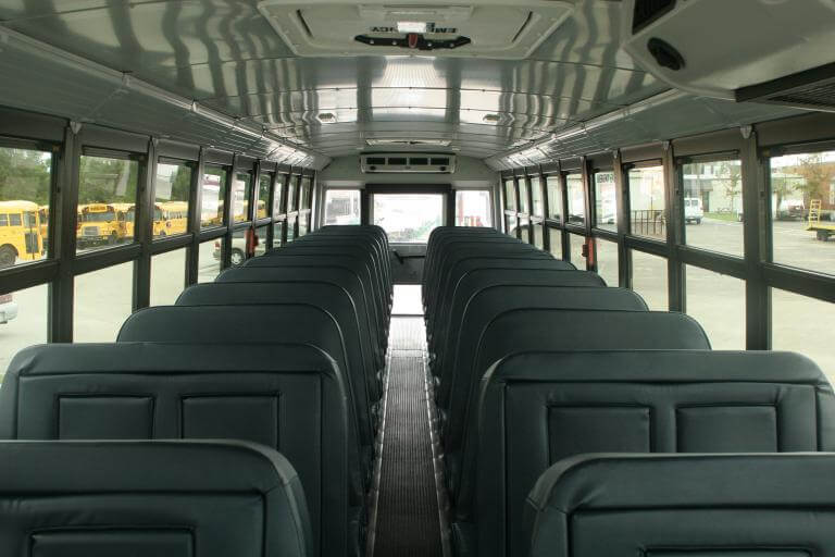 Grand Prairie 47 Passenger School Bus Interior
