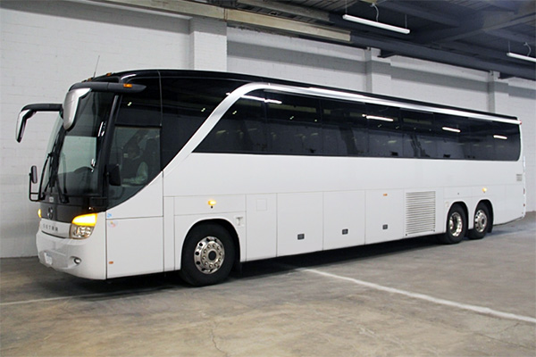 Flower Mound 50 passenger Charter Bus