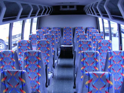 Allen 15-35 Passenger Minibuses Interior