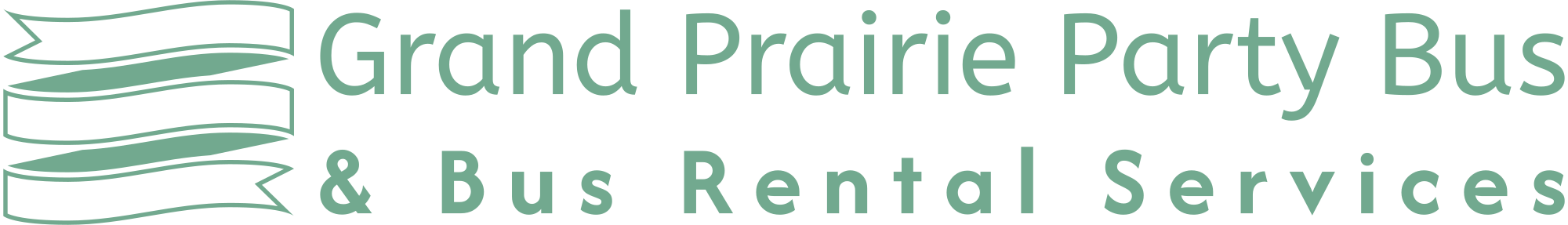 Grand Prairie Party Bus Company logo
